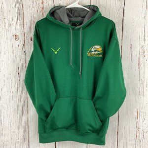 Verbero Sweatshirt Hoodie Size Medium Team Apparel Green Thunderbirds